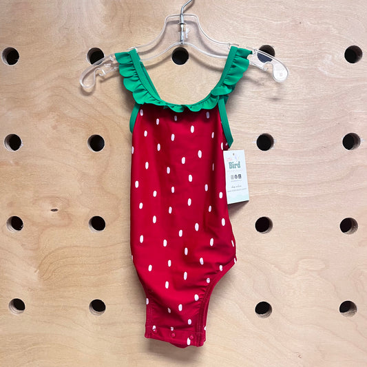 Red Strawberry Swimsuit