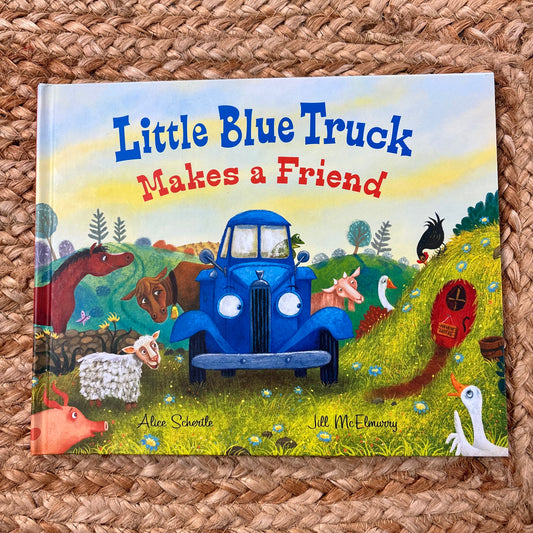 Little Blue Truck Makes a Friend