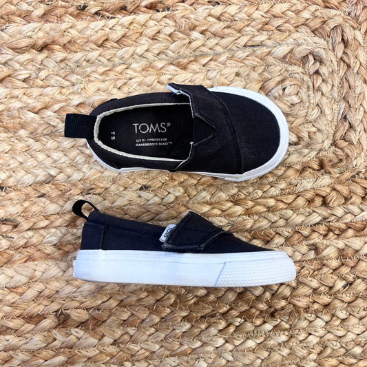Black Slip-On Shoes