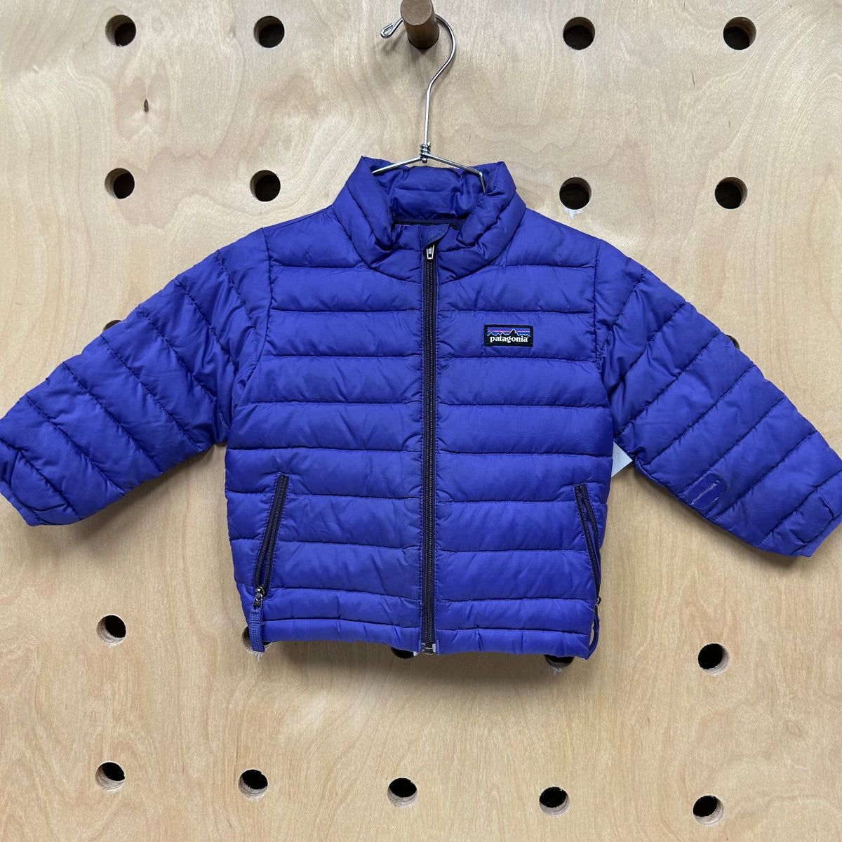Baby Down Sweater Jacket Purple