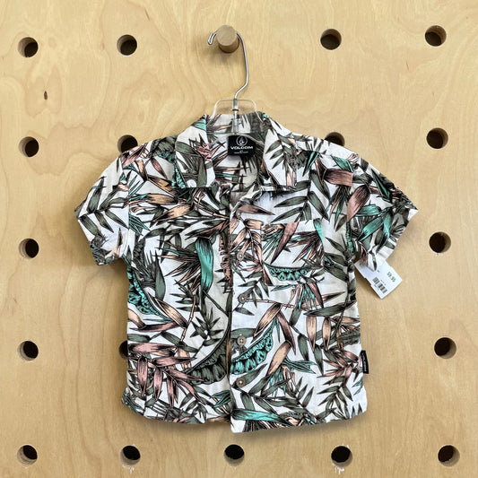 Tropical Button Up Shirt