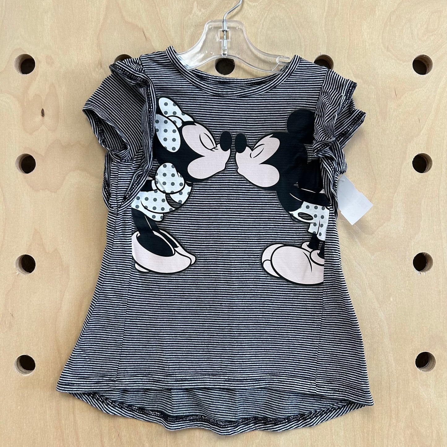 B+W Striped Mickey Minnie Tunic