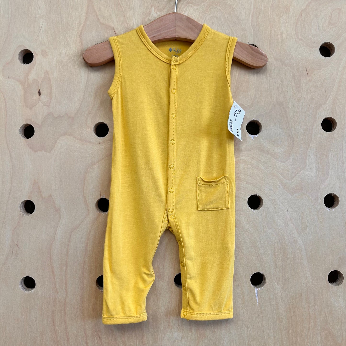 Yellow Bamboo Romper