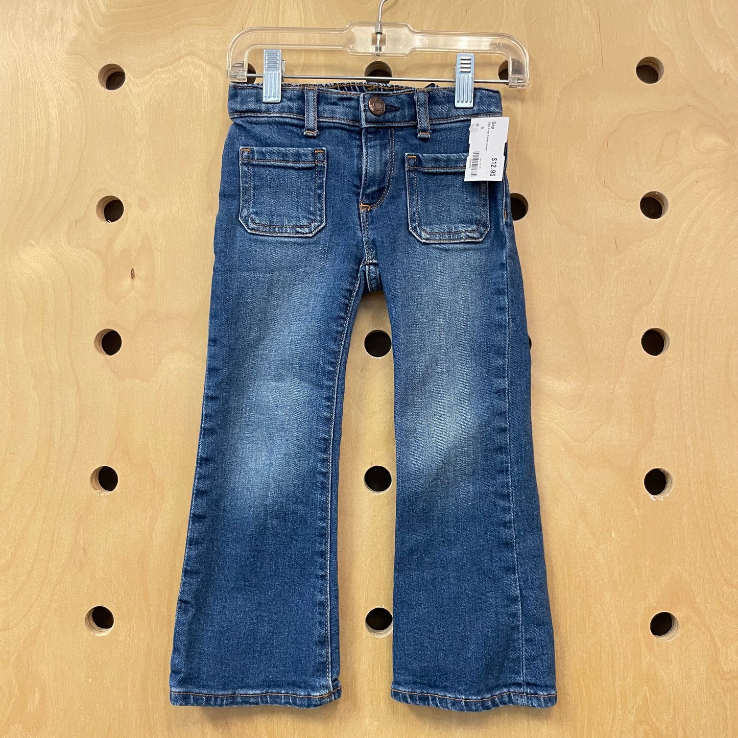 Flare Front Pocket Denim