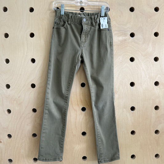 Green Slim Denim