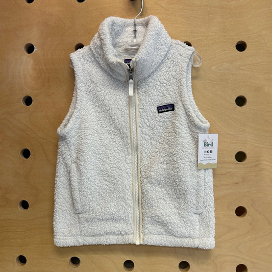 Los Gatos Fleece Vest White