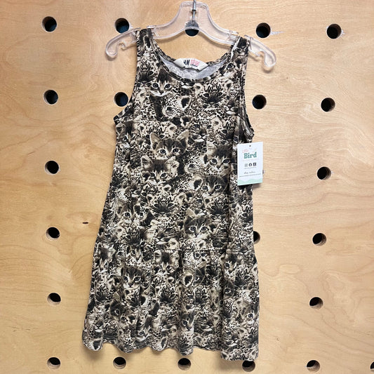 Brown Cat Dress