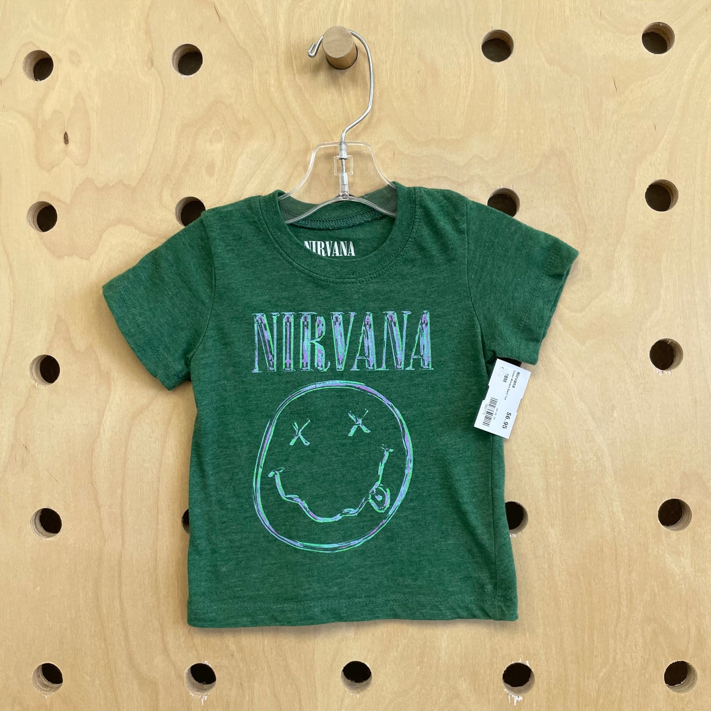 Green Nirvana Band Tee