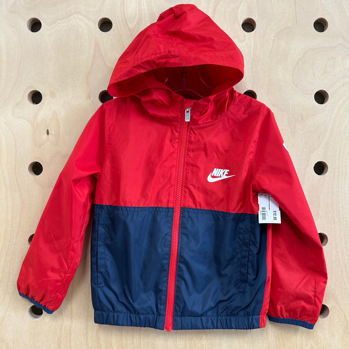 Red+Blue Hoodie Windbreaker