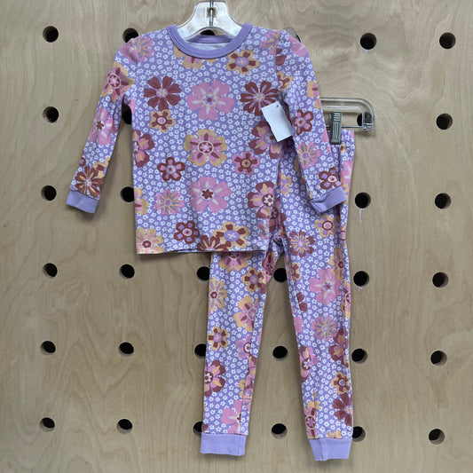 Lavender Floral Pajamas