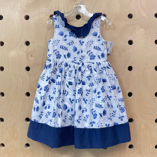 Blue Floral Dress