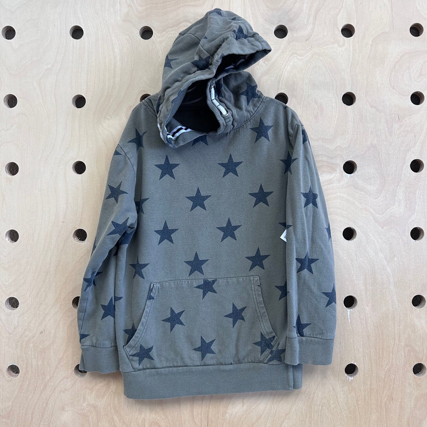 Green Stars Hoodie Sweatshirt