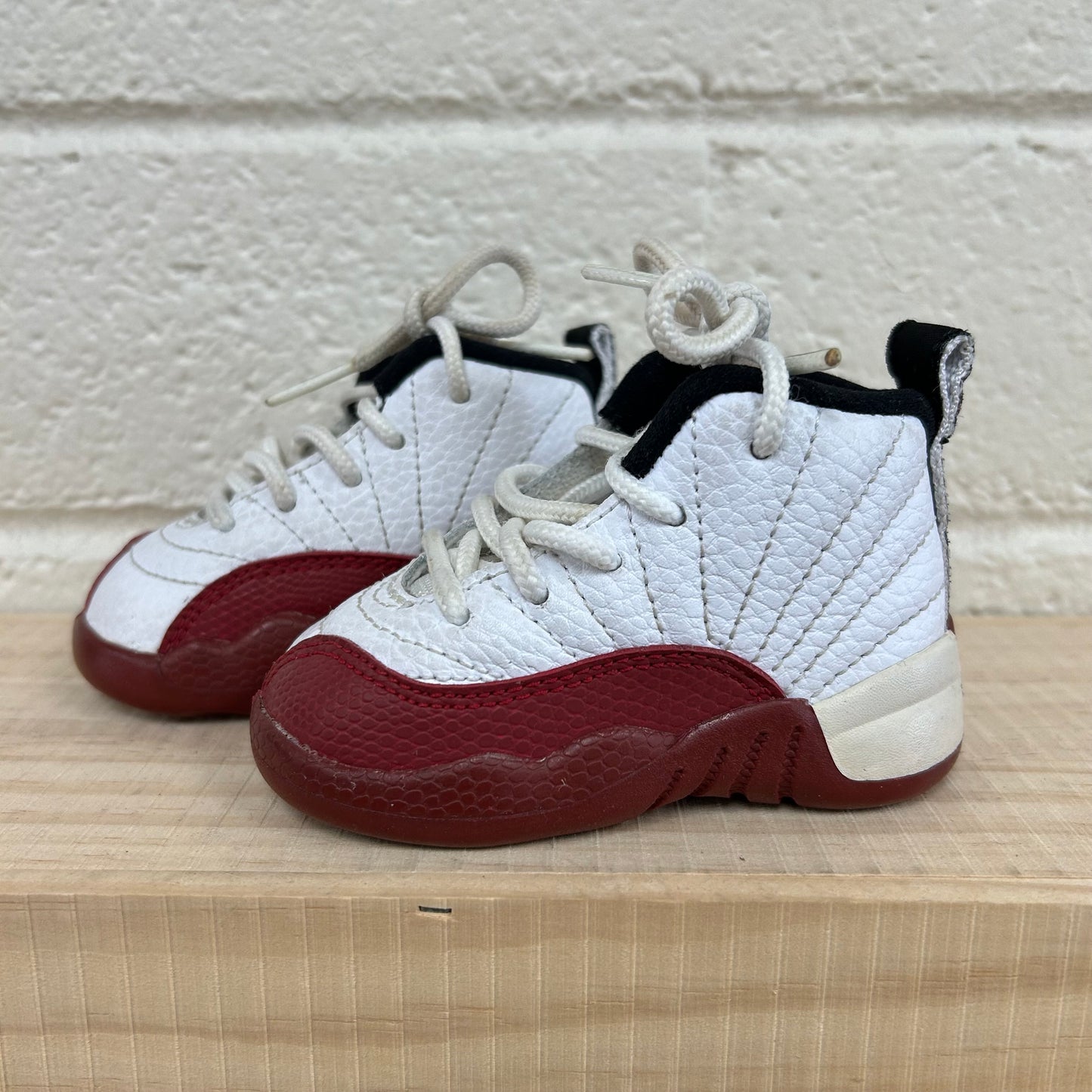 Red & White Sixty Plus Hi Tops