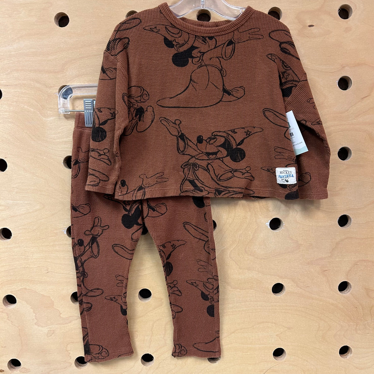 Brown Fantasia Mickey Outfit