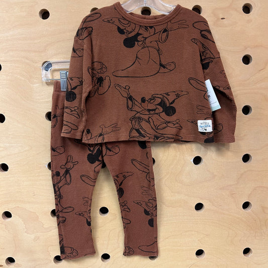 Brown Fantasia Mickey Outfit