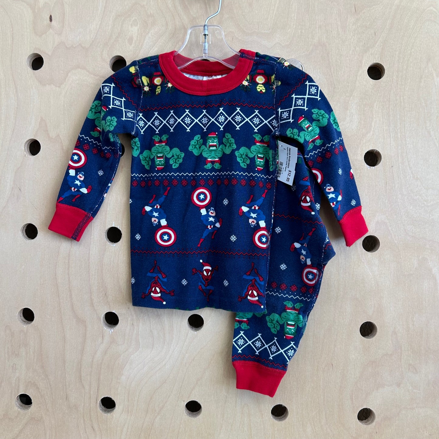 Organic Super Hero Holiday Pajamas