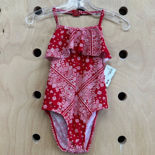 Red Bandana Swimsuit