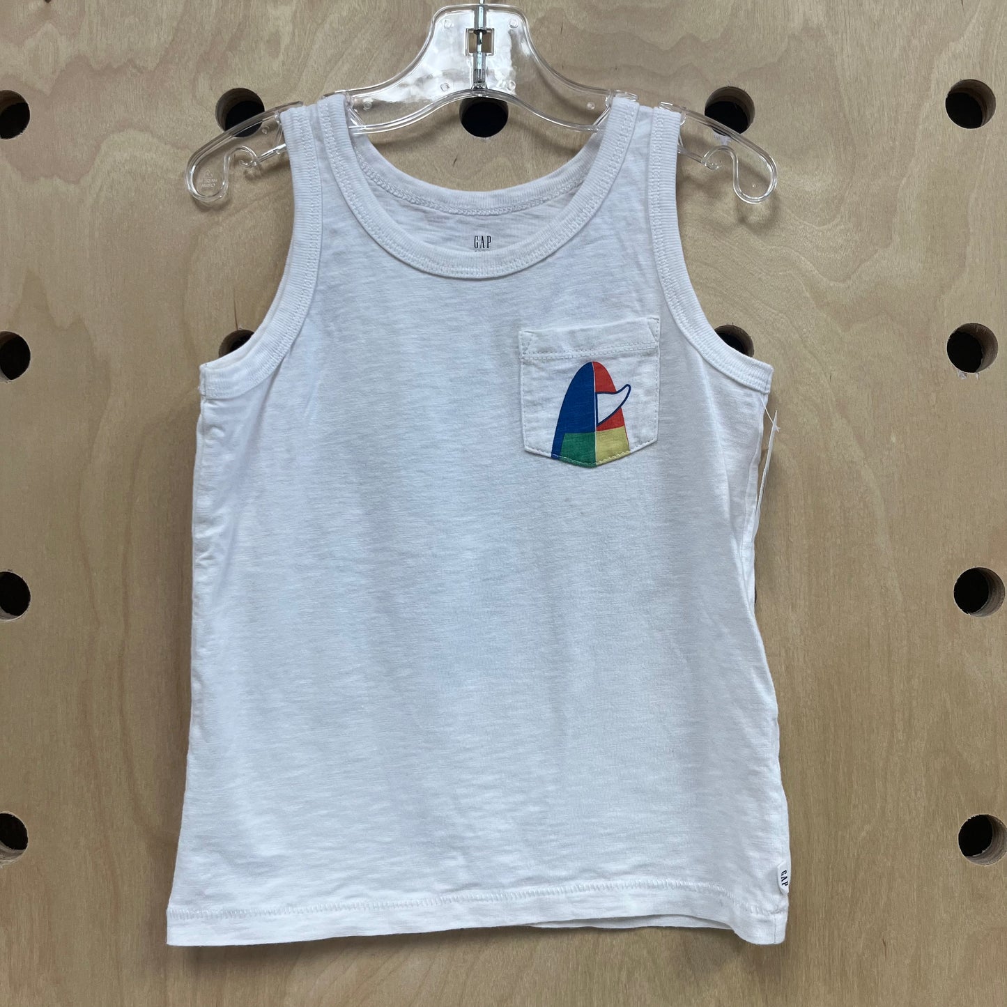 White Organic Surf Bus Tank