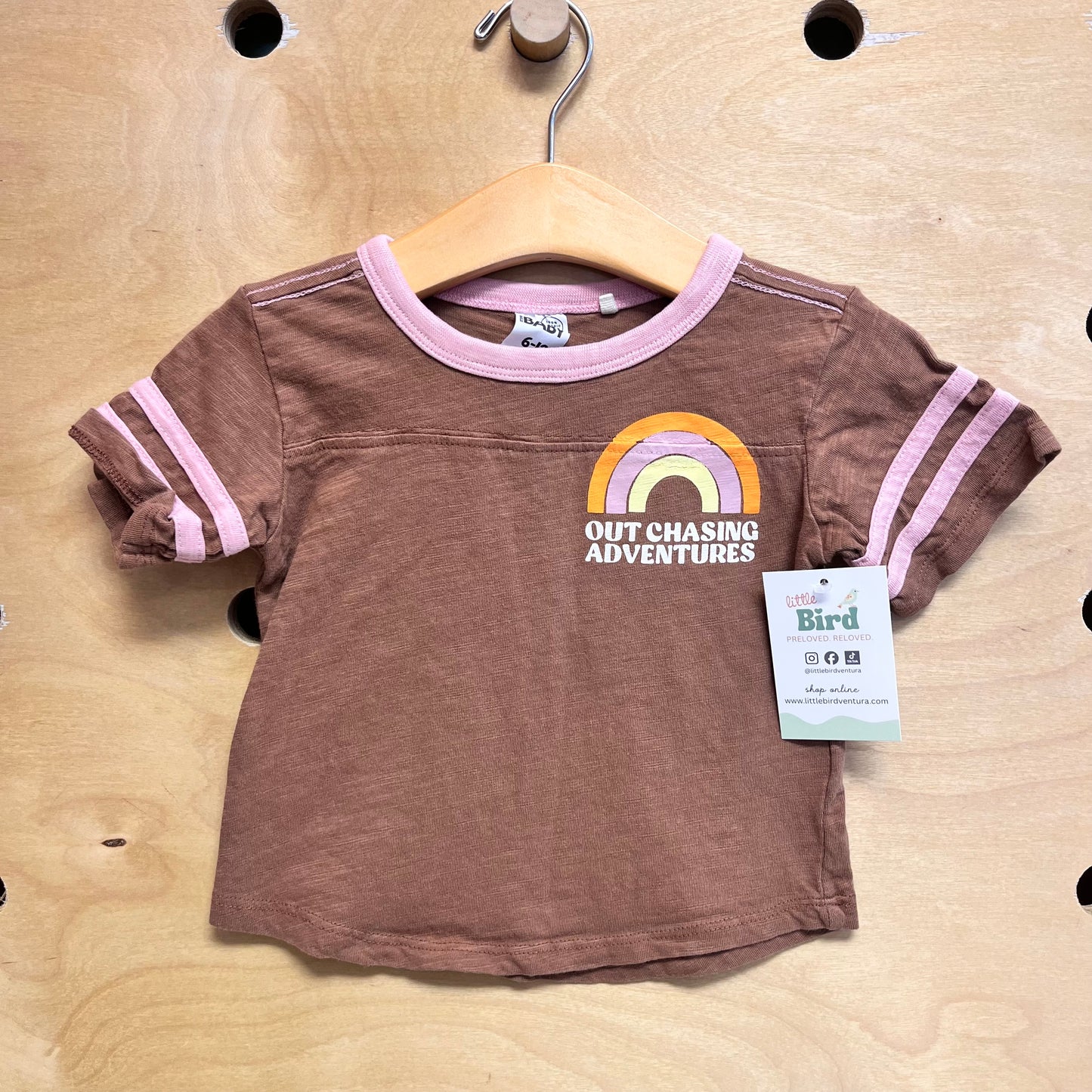 Brown Out Chasing Adventures Tee