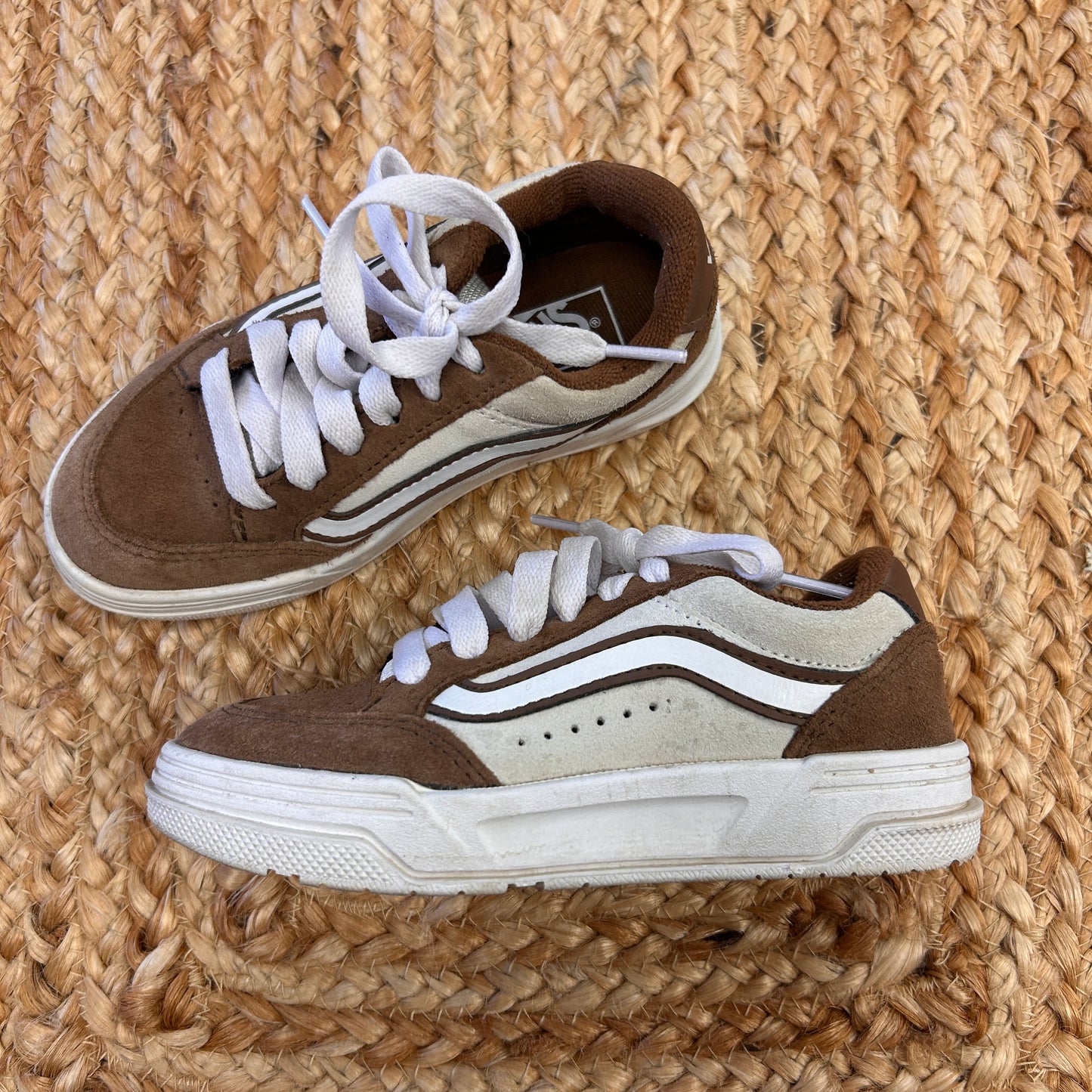 Brown Suede Hylane Sneakers