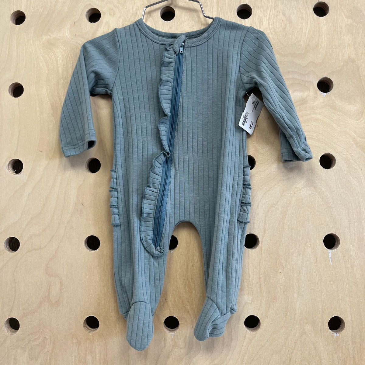 Blue Ribbed Footies