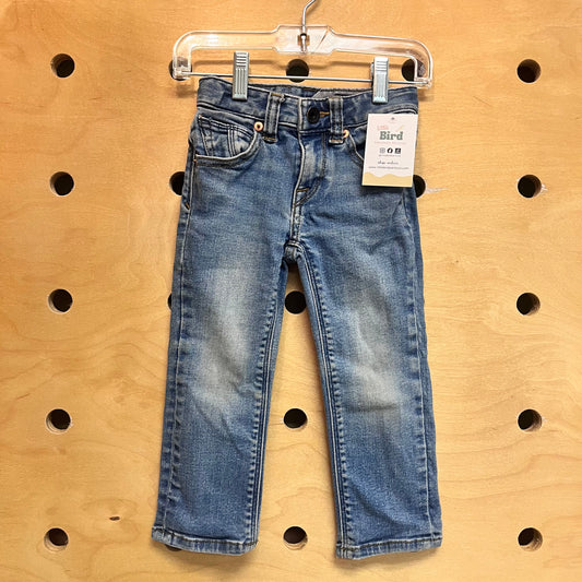 Slim Straight Denim