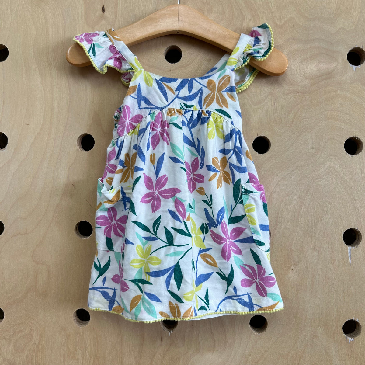 White Floral Dress