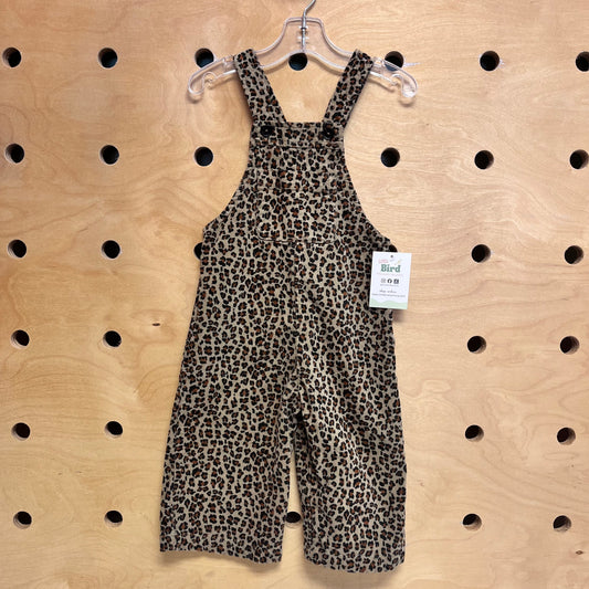 Leopard Print Overalls