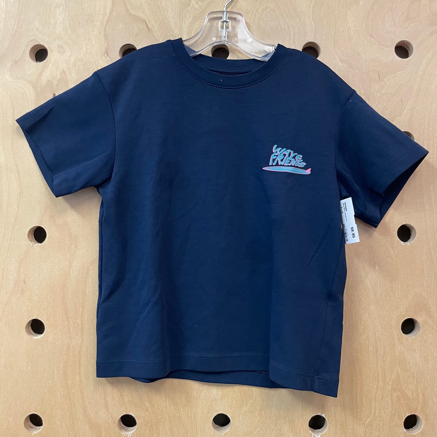Navy Wave Friends Tee
