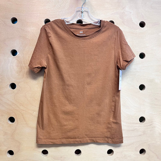 Brown Cotton Tee