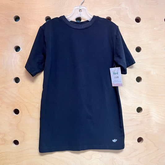 Black Cotton/Modal Tee