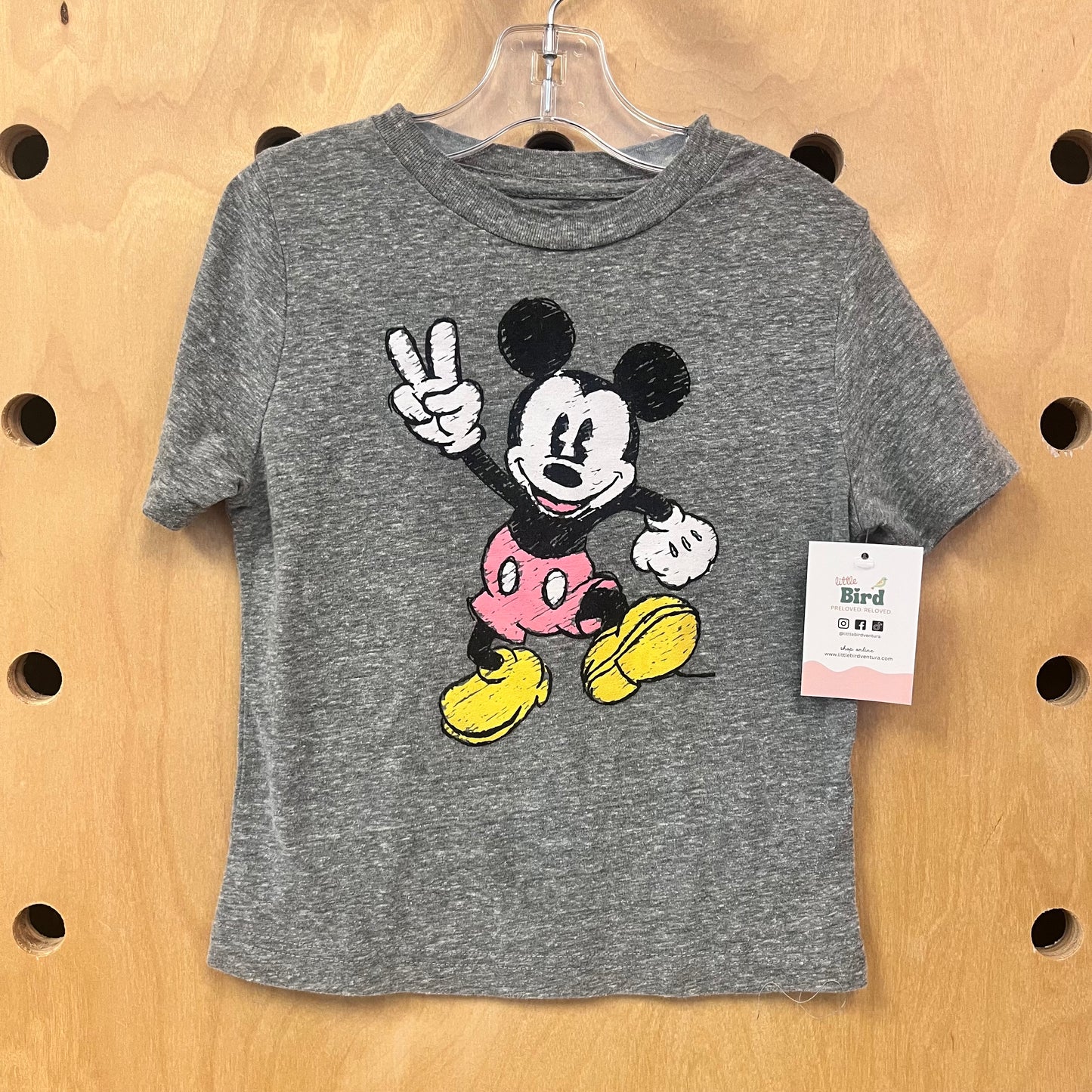 Grey Mickey Tee