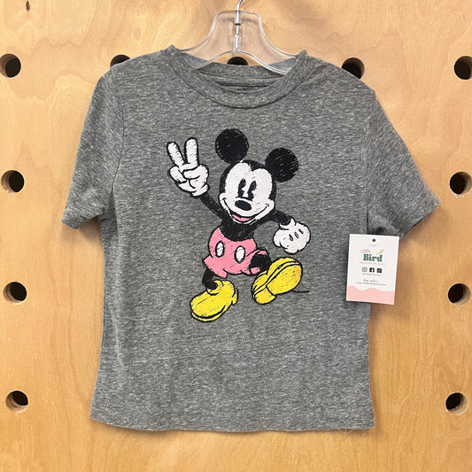 Grey Mickey Tee