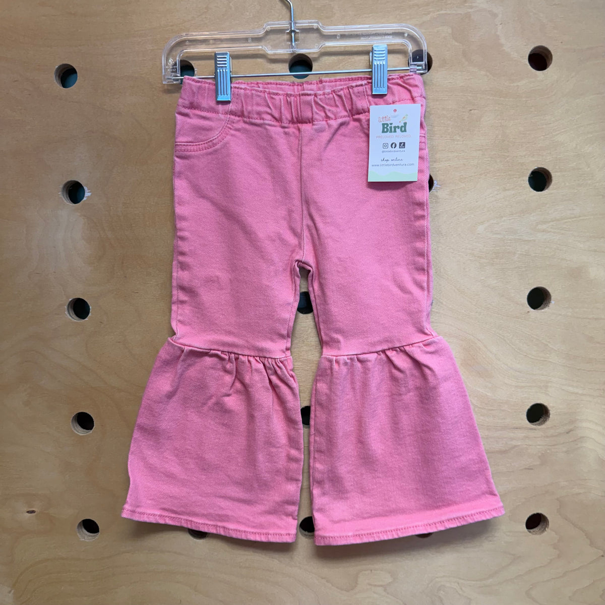 Pink Flare Pants