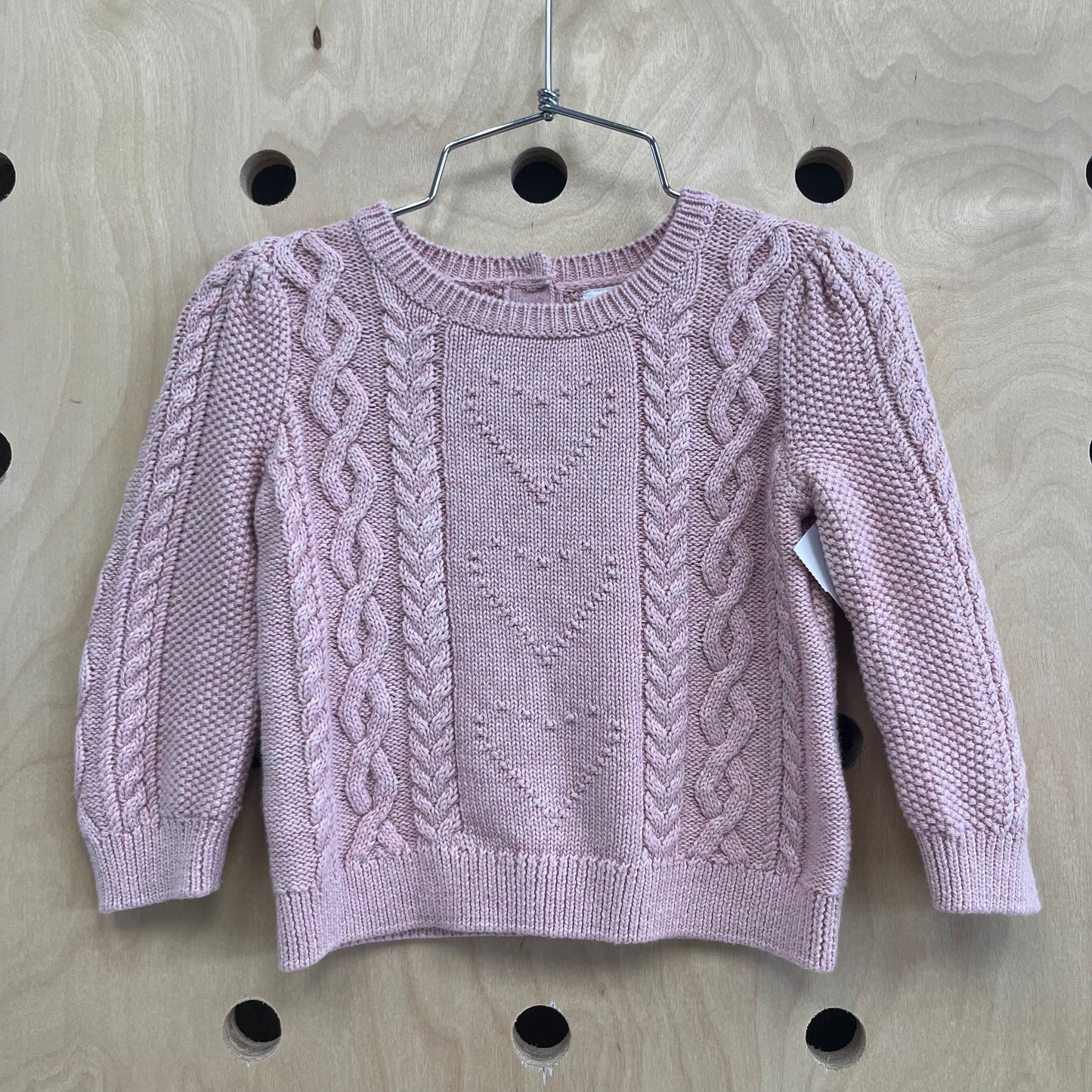 Pink Cable Knit Sweater NEW!