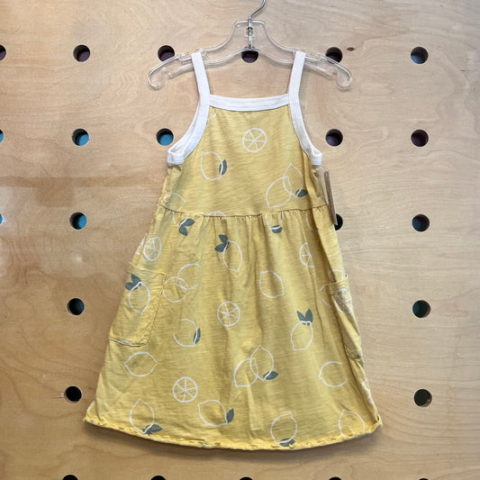 Organic Yellow Lemons Dress