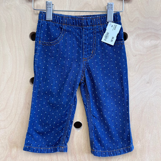 Polka Dot Denim