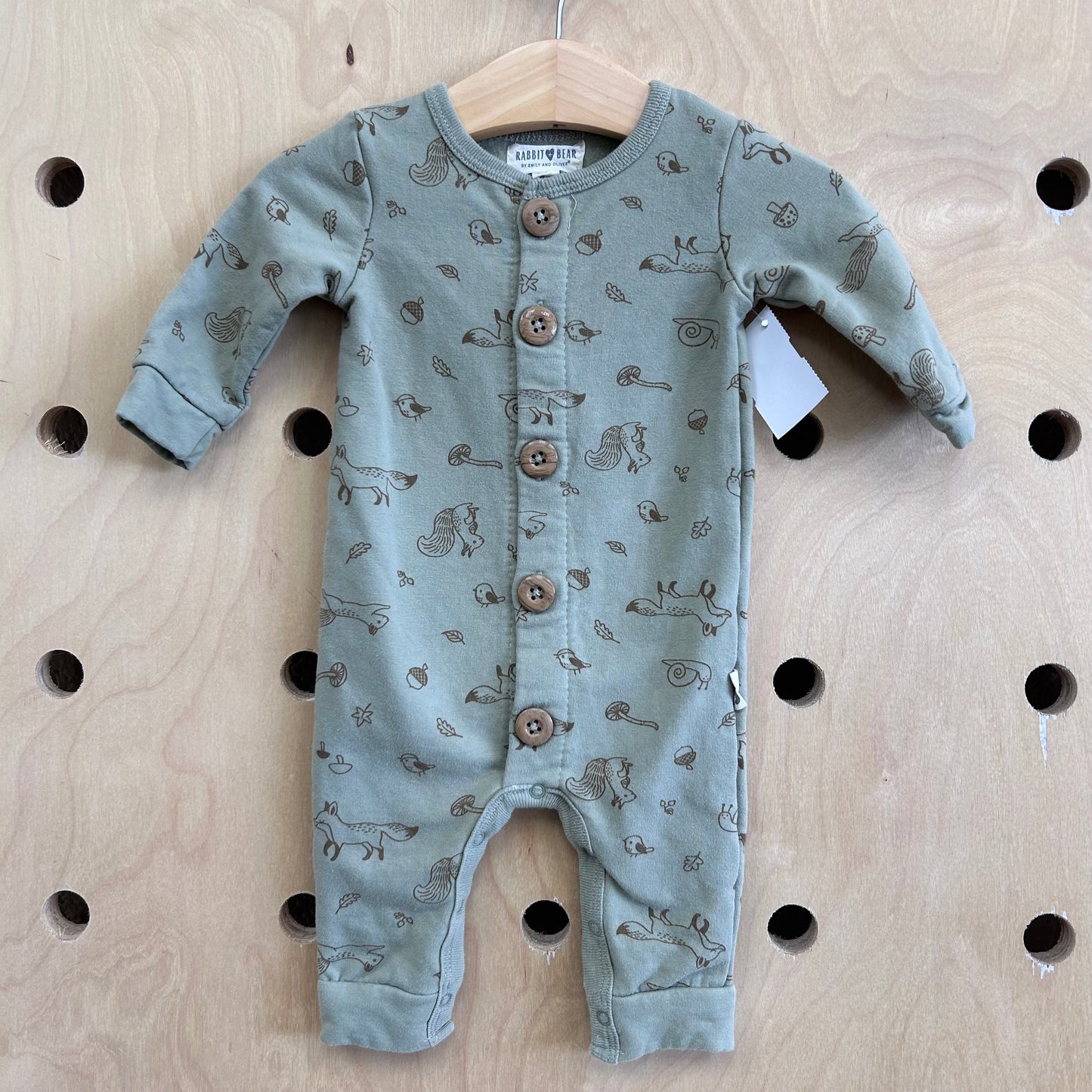 Green Woodland Romper