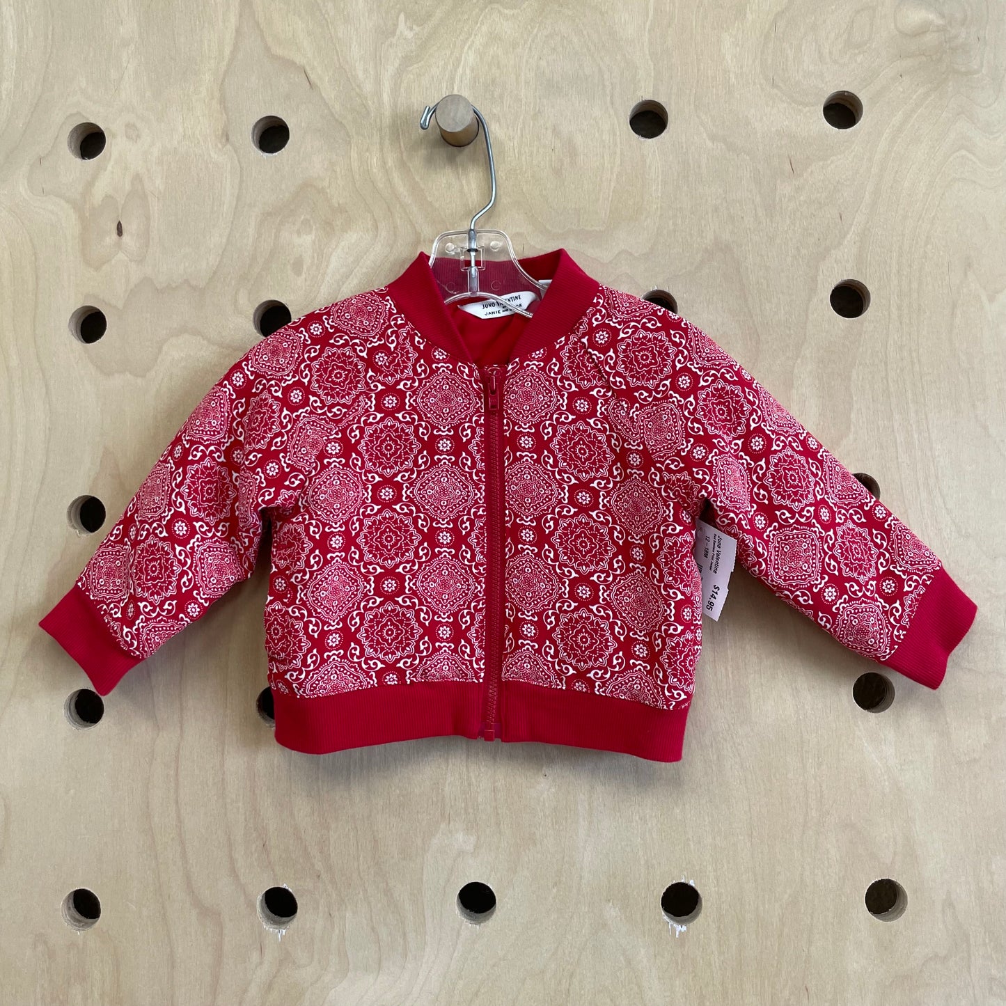 Red Bandana Print Jacket