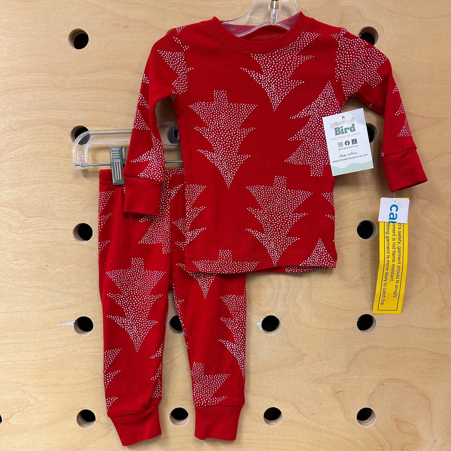 Red/White Christmas Tree Pajamas NEW!