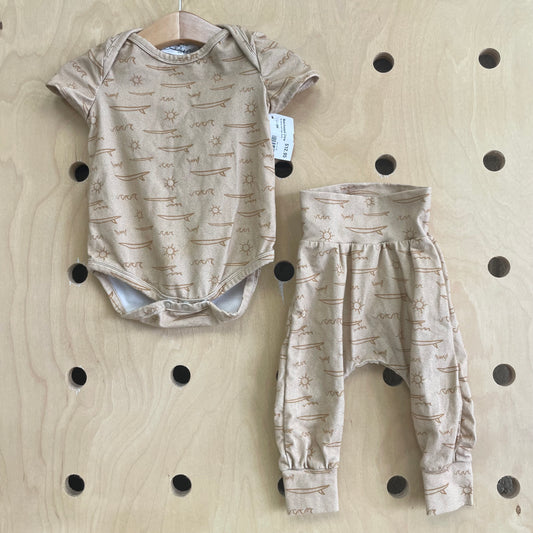 Tan Sunny Surf Days Outfit