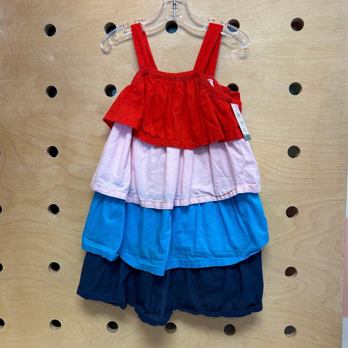 Colorful Tiered Dress