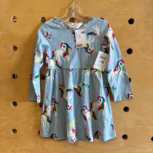 Blue Fun Unicorns Dress NEW!