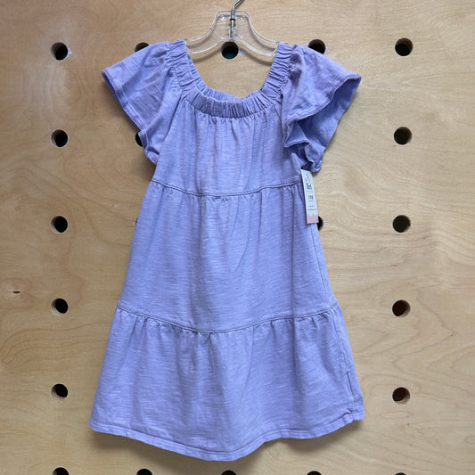Lavender Cotton Dress