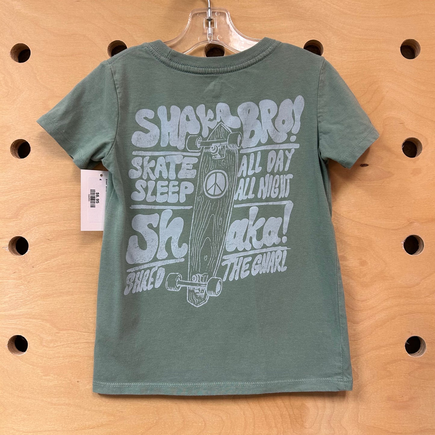 Green 'Shred The Gnarl' Tee