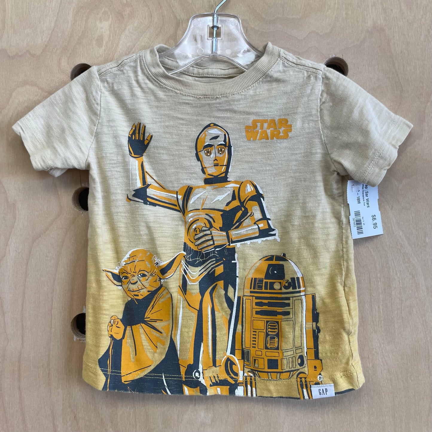 Yellow Characters Tee