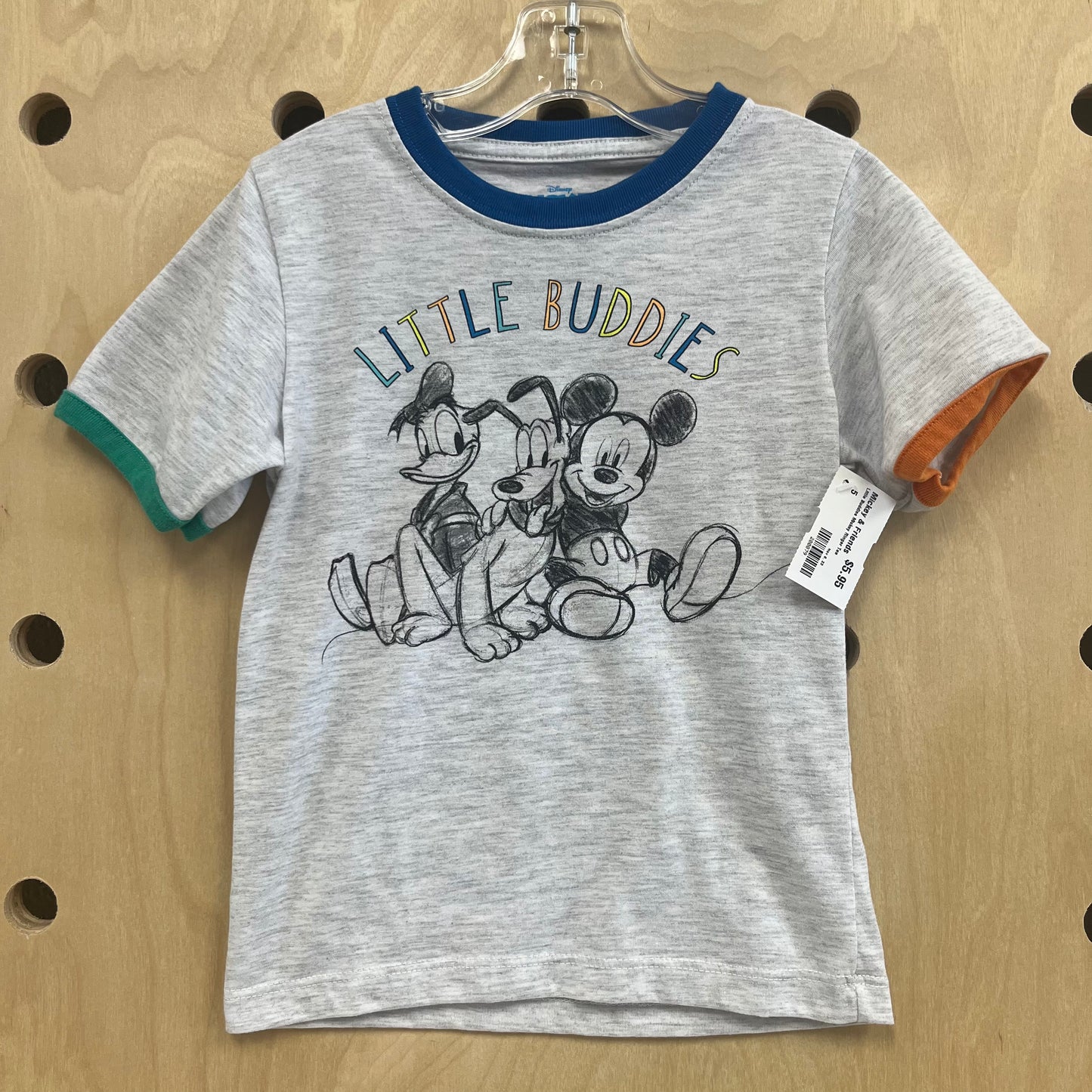 Little Buddies Mickey Ringer Tee