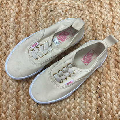 Beige Slip On Low Top Shoes
