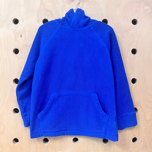 Blue Fleece Hoodie Pullover