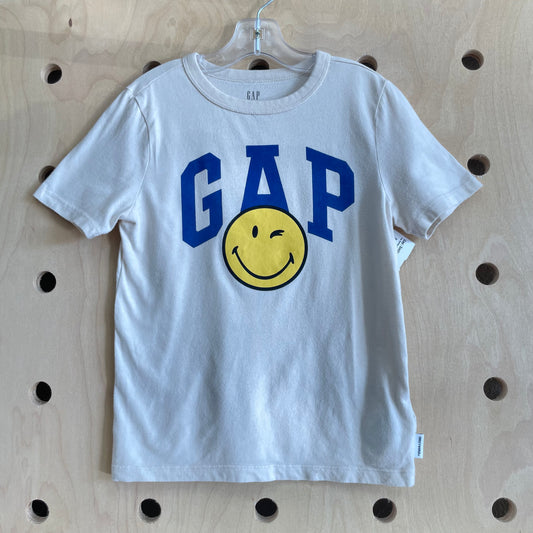 Tan Smiley Logo Tee